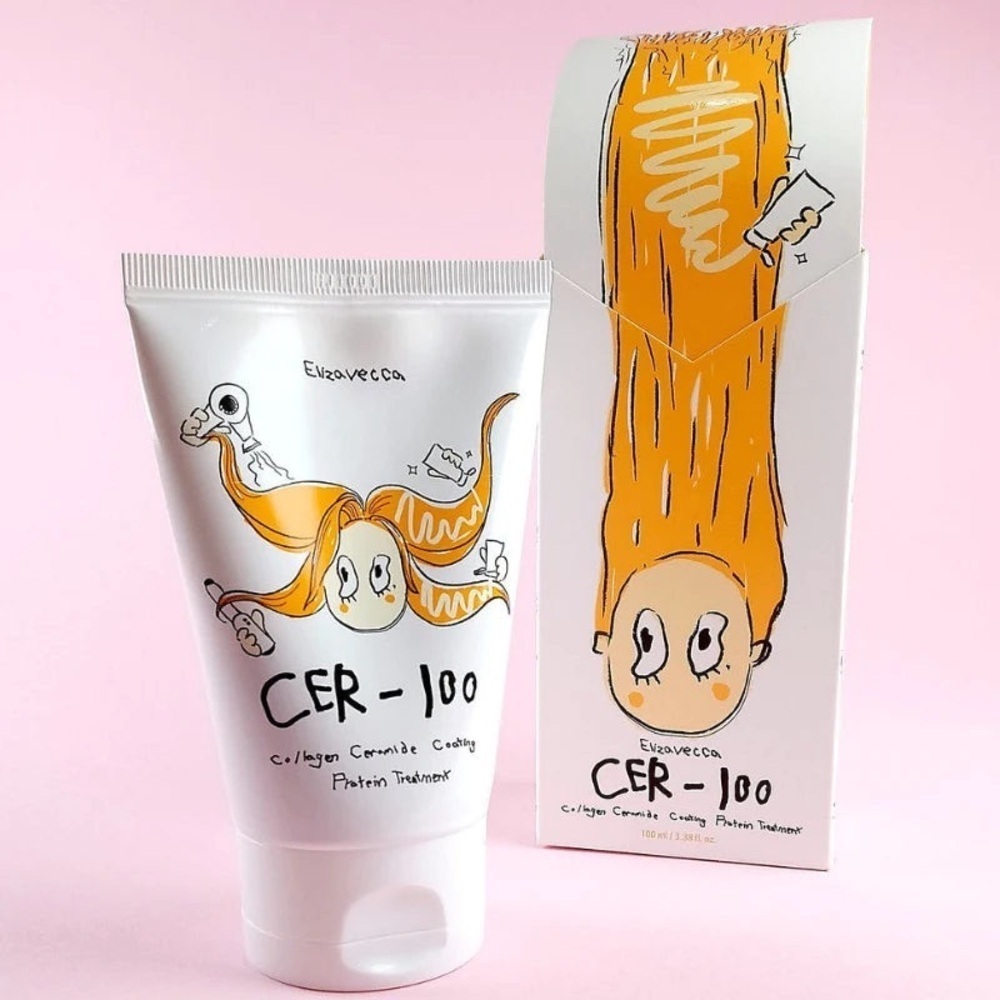 K Beauty - ELIZAVECCA CER-100 Collagen Ceramide Coating Protein Treatment